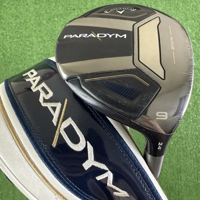 "Callaway Paradym 9 Madera 24 Grados Senior A Flex Aldila Ascent 50 Eje 41.5""" Foto 1 de 4