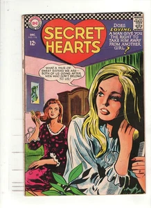 SECRET HEARTS #116 VG+, Gene Colan cover, John Romita art, DC 1966 - Picture 1 of 2