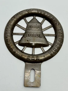 Automobile Club AAA Southern California Good Roads Nummernschild Rahmen Topper - Bild 1 von 4