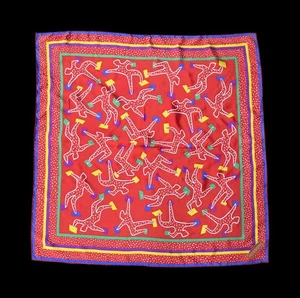 Missoni 32,5" x 33,5" Schal Halstuch Pareo Schal Ref Multicolor Abstrakt Boho - Bild 1 von 10