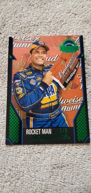 2008 Press Pass Eclipse MICHAEL WALTRIP #55 NAPA Emerald Parallel  #d 2/5  - Image 1 of 4