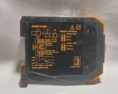 SELEC 800SD-2-230 function timer/ 800SD-2+230 - Image 1 of 4