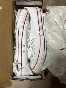 Converse Chuck Taylor All Star Low Top M7652 Optical White Herren 10,5 Schuhe - Bild 1 von 5