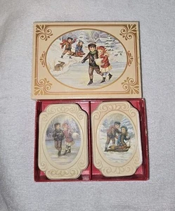 Vintage Avon Winter Frolics Fragranced Soap (2) in original box NEW OLD STOCK - Picture 1 of 13