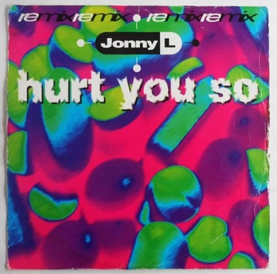 JONNY L - HURT YOU SO (REMIX) 12" VINYL 1992 S&M DEEP PAIN MIXES 12RYOYO2 *VG/F* - Image 1 of 4