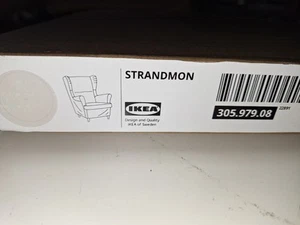 Ikea STRANDMON Schonbezug für Ohrensessel, Naggen beige 305.979.08 - Bild 1 von 3
