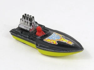 Matchbox Superfast No. 5 Seafire Speedboat Black & Yellow Super Rare 1975 - Picture 1 of 5