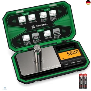 Digitale Taschenwaage 200g/0,01g Feinwaage, Digitale Waage, Tragbare - Bild 1 von 6
