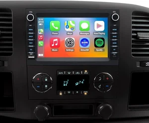4G LTE QLED Radio for Chevy Silverado GMC Sierra Yukon 2007-2013Touch     4269-2 - Picture 1 of 6