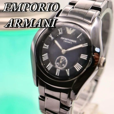 RELOJ PULSERA EMPORIO ARMANI CERÁMICA ROMANO 35MM MODELO 1150 RELOJ Foto 1 de 4