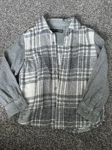 Grey Check Shirt Next Age 3-4 Years - Picture 1 of 4