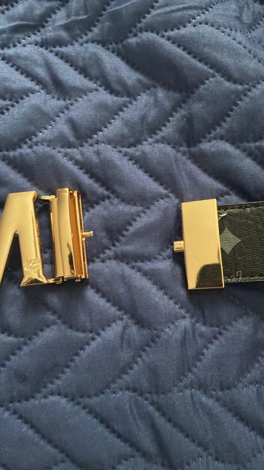 Cinturón de cuero MCM para hombre talla 36 Foto 1 de 1