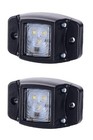 2x LED Front Positionsleuchten Weiß 12/24V LKW Anhänger Bus Van