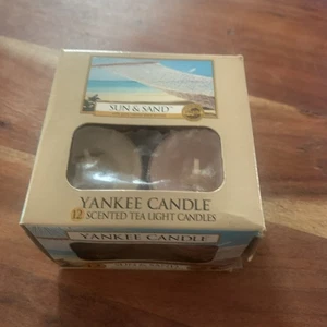Sun & Sand Yankee Candle Box mit 12 Duftteelichtkerzen Retired - Bild 1 von 6