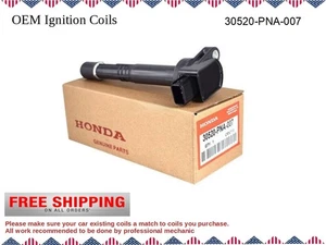 Bobina de encendido única para Civic Accord Element 2.0L 2.2L 2.4L I4/OEM GENUINO - Imagen 1 de 3