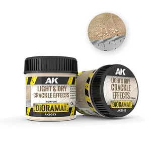 AK Interactive - Light & dry crackle effects 100ML - Picture 1 of 1