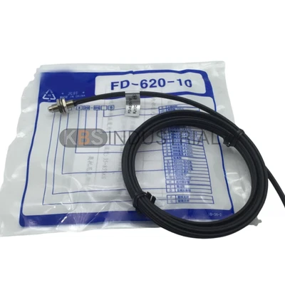 1PC  New AUTONICS FD-620-10 FD62010 Fiber Optic Cable Diffuse Reflective - Image 1 of 3