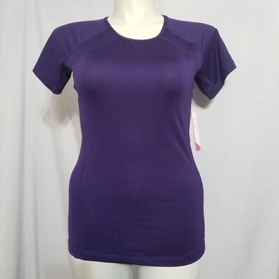 Moving Comfort Women's Medium Purple Activewear Gym Yoga Running T-Shirt -NWT - Image 1 of 4