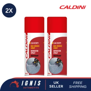 2x Caldini De-Icer Spray Aerozol Zima Ice Car De Icer 400 ml Bez mrozu - Zdjęcie 1 z 5