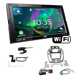 JVC Radio WiFi Apple CarPlay für Ford Tourneo Transit Connect Phönix mit Display - Bild 1 von 7