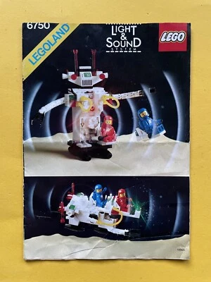 LEGO Space 6750 Anleitung 70 80 LKW Monorail 6990 Roboter Sound o Figur OVP Box - Bild 1 von 4