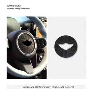 Made of Alcantara Car Steering Wheel Cover For Mini Cooper F54-F60 R55-R61 BJ - Picture 1 of 9