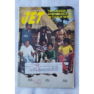 March 7 1974 JET Magazine The Jackson Five Michael Africa Tour Tito Jackie Music - Imagen 1 de 4