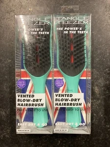 2 x TANGLE TEEZER VENTED BLOW-DRY HAIR BRUSH *FINE TO MEDIUM HAIR* BRAND NEW - Picture 1 of 1