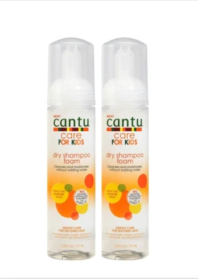 Cantu Care For Kids Dry Shampoo Foam 5.8oz   171ml Pack of 2 - Image 1 of 2