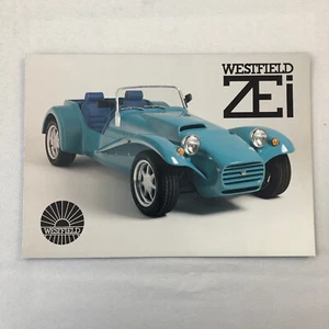 Westfield ZEi Kit Car Roadster Sales Brochure Catalog - Picture 1 of 4