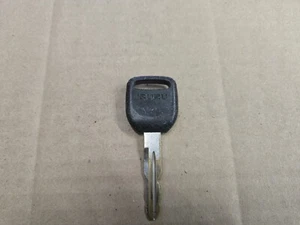 Isuzu OEM Factory Black & Chrome Ignition Door Key - Picture 1 of 2