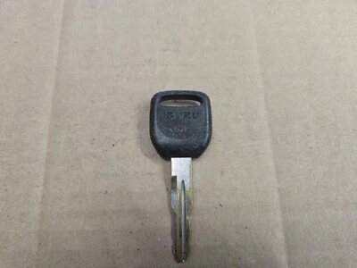 Isuzu OEM Factory Black & Chrome Ignition Door Key - Image 1 of 2