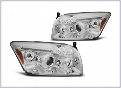 2x SCHEINWERFER HAUPTSCHEINWERFER FÜR DODGE CALIBER 2006 - 2011 H1 L E D - Bild 1 von 3