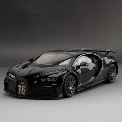 1:18 Bugatti Chiron Diecast Model Car with Sound & Light -Alloy Collectible Gift - Image 1 of 4