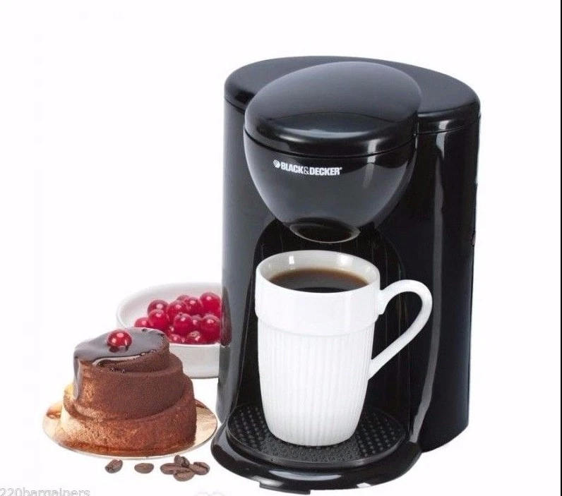 Black And Decker 220 Volt 1-Cup Coffeemaker DCM25 For 220V-240V Export Overseas  - Image 1 of 4