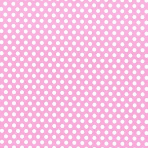 Kiss Dot Pink Fabric - Picture 1 of 1