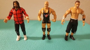 Menge 3 WWE Wrestling Jakks Serie Actionfiguren - Cactus, Cena, Angle 2003 - Bild 1 von 10