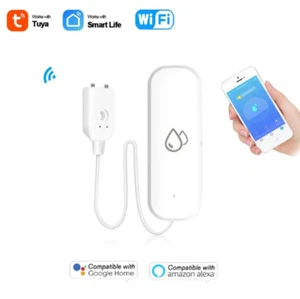 SOLO Smart WiFi Sensor de Fugas de Agua Detector de Inundaciones Alarma Smartlife App Alexa - Imagen 1 de 7