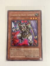 Gladiator Beast Samnite CRMS-EN027 Rare Unlimited Yugioh LP-NM