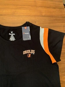 NWT Baltimore Orioles Profile Plus Size Scoop Neck T-Shirt Women’s 3X Black - Picture 1 of 12