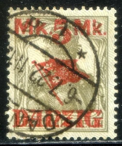 Germania Occupazione Danzica 1920 n. 42 - usato (m654) - Picture 1 of 2