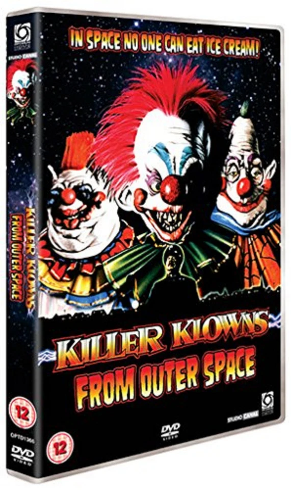 KILLER KLOWNS CLOWNS FROM OUTER SPACE DVD Grant Cramer Movie Film UK New R2 - Image 1 of 1