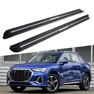 2 piezas apto para Audi Q3 2019-2022 estriberas fijas barras nerviosas protector barra nerf - Imagen 1 de 9