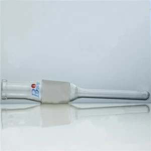 24/29,Glass Thermometer Adapter,100mm Stem,Wide Open Mouth,Lab Glassware - Picture 1 of 6