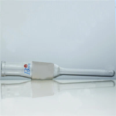 24/29,Glass Thermometer Adapter,100mm Stem,Wide Open Mouth,Lab Glassware - Image 1 of 4