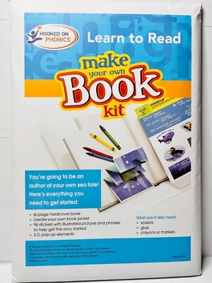 HOOKED ON PHONICS 2nd Grade Make Your Own Book & FUNdamentals Activity Pad New! - Image 1 of 3