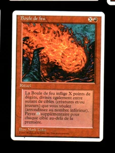 *MRM* FR/VF 4x Fireball (boule de feu) MTG 4ED - Picture 1 of 1
