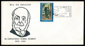 SE92 VENEZUELA 1970 FDC Dr. Caracciolo Parra Olmedo - Picture 1 of 2