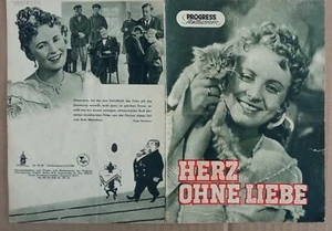 E253/3 Progress Filmillustrierte HERZ OHNE LIEBE - Picture 1 of 2