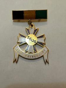 35th Anniversary Krewe of Zeus Pin- Mardi Gras Krewe Favor - Picture 1 of 1